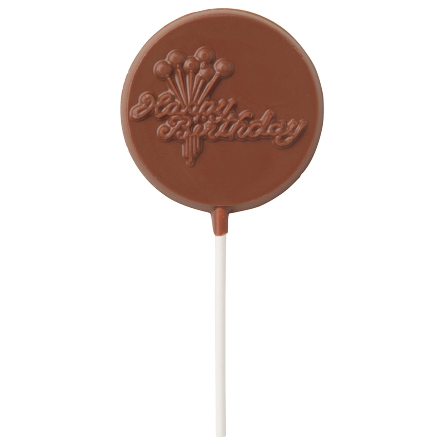 Chocolate 'Happy Birthday' Pop