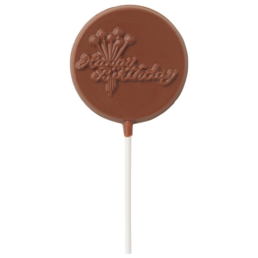 Chocolate 'Happy Birthday' Pop