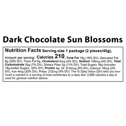 Dark Chocolate Sun Blossoms®