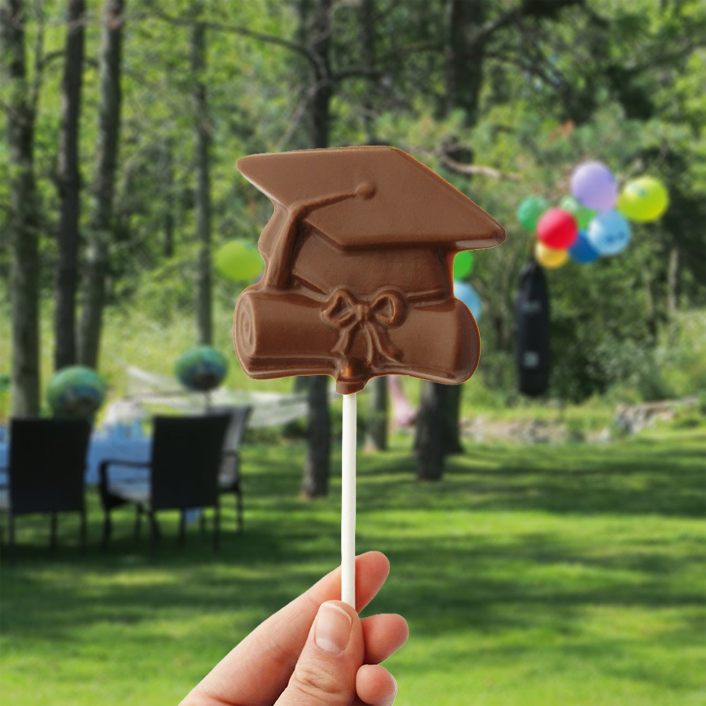 Chocolate Graduation Pop