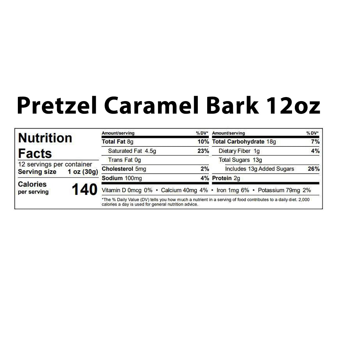 Pretzel Caramel Bark