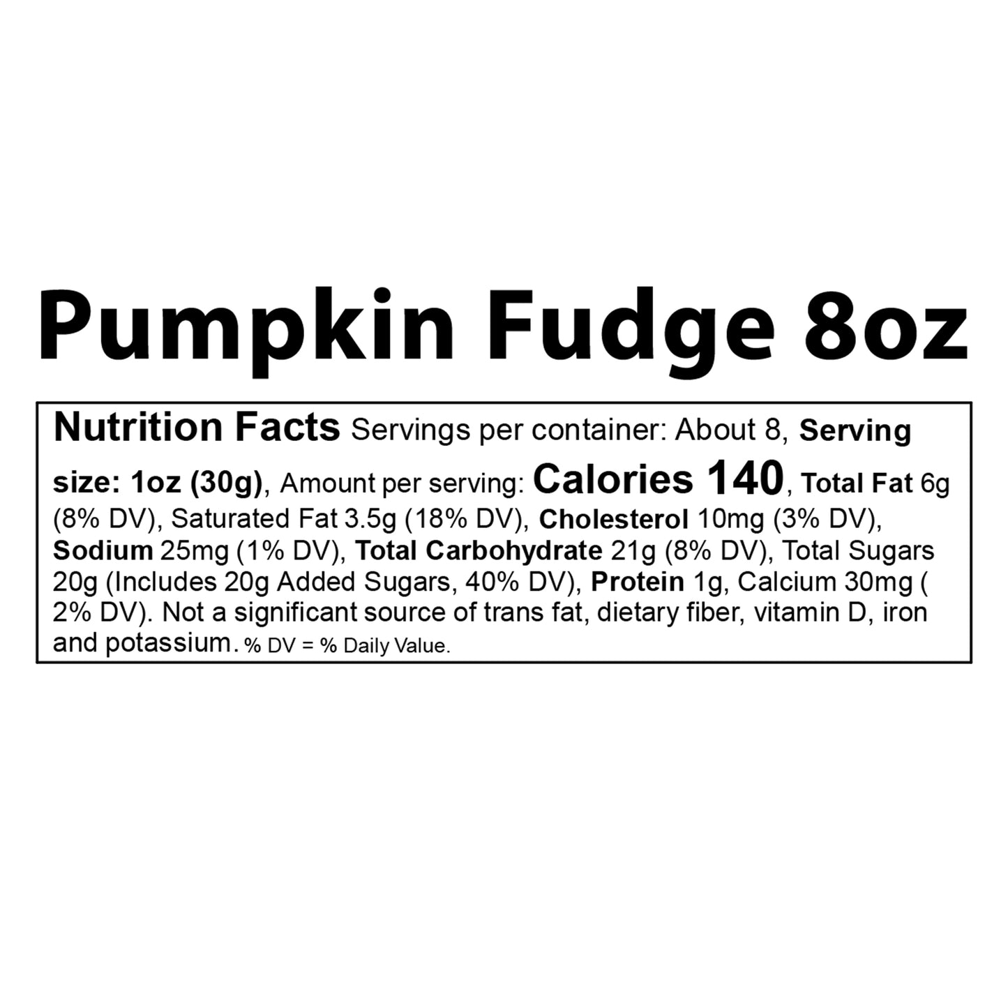 Pumpkin Fudge