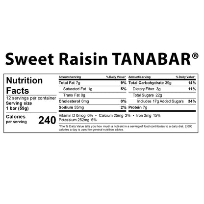 TANABAR® Granola Bars - Box of 12