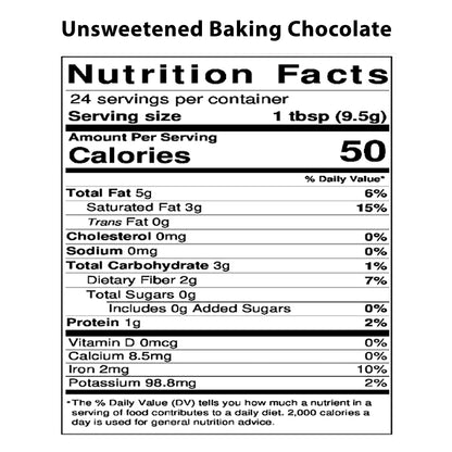 Unsweetened Baking Chocolate