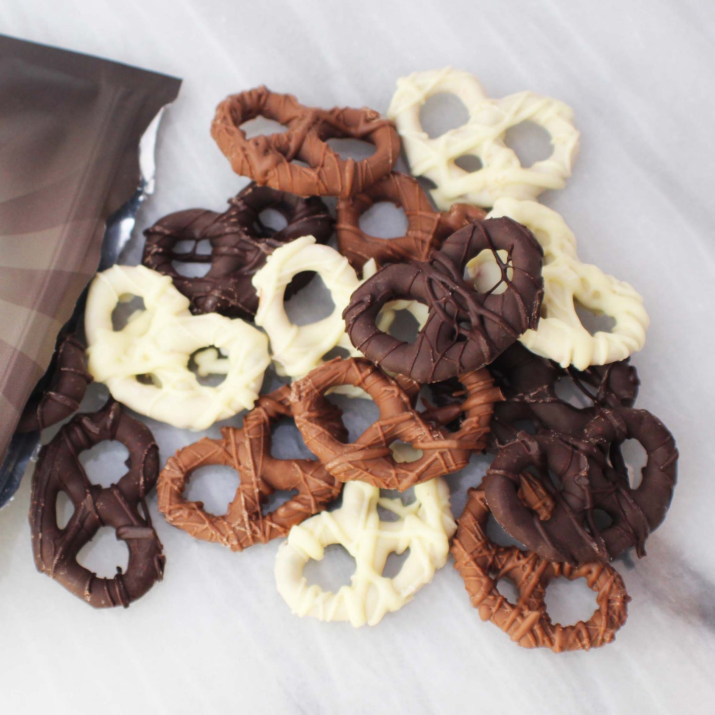 Chocolate Covered Mini-Twist Pretzels (7oz)