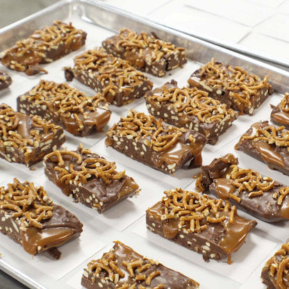 Pretzel Caramel Bark