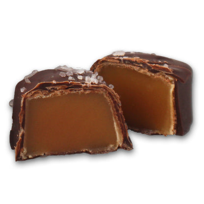 Halloween Sea Salt Caramels